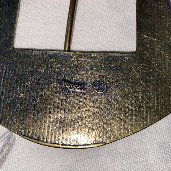 Vintage Revcor‎ Wide Faux Leather
Wide Buckle Belt 30* - Picture 7 of 8